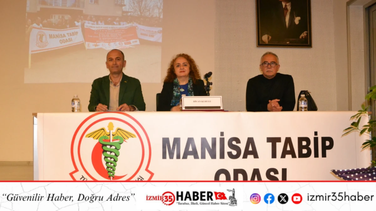 Manisa Tabip Odası 73. D&ouml;nem Se&ccedil;imli Genel Kurulu ger&ccedil;ekleşti.