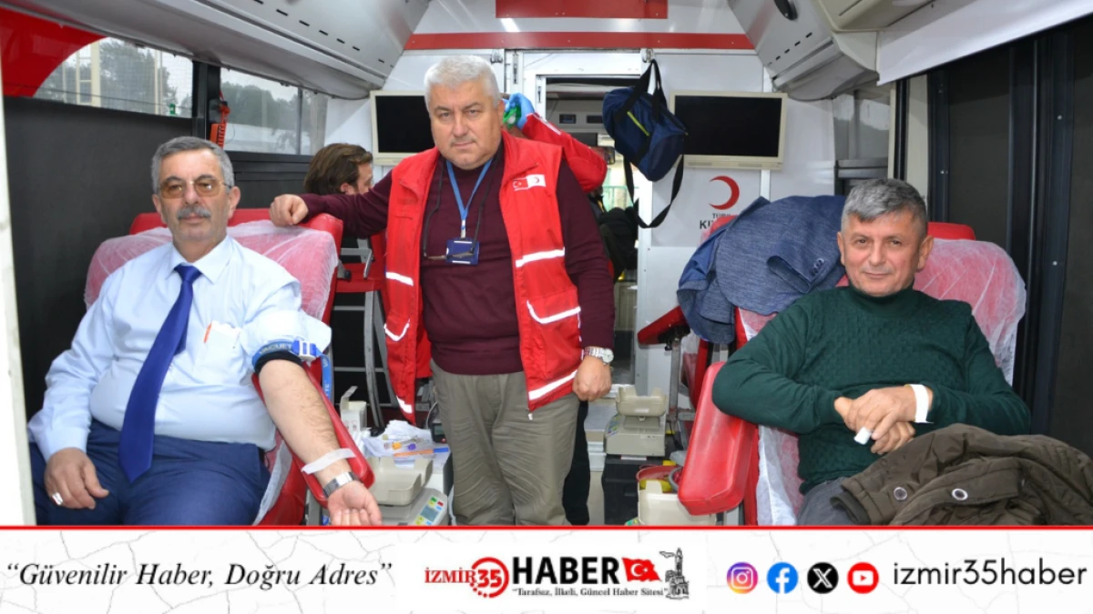 Manisa&rsquo;da esnaf odaları el ele verdi kan bağış kampanyası ger&ccedil;ekleştirdi