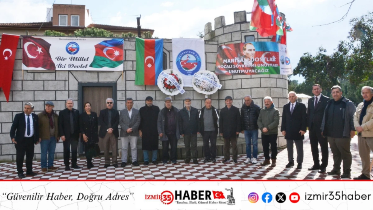Manisa&rsquo;da Hocalı katliamının 34. yılında hayatını kaybedenler anıldı.