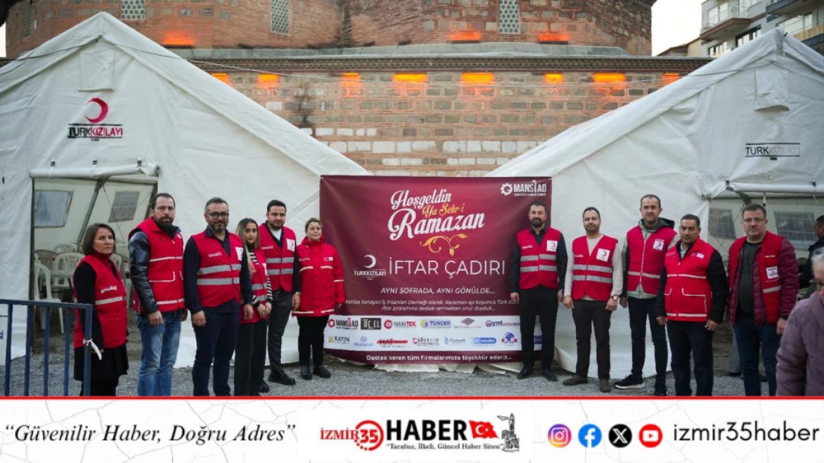 Manisa'da İftar Sofraları MANSİAD ile Bereketleniyor