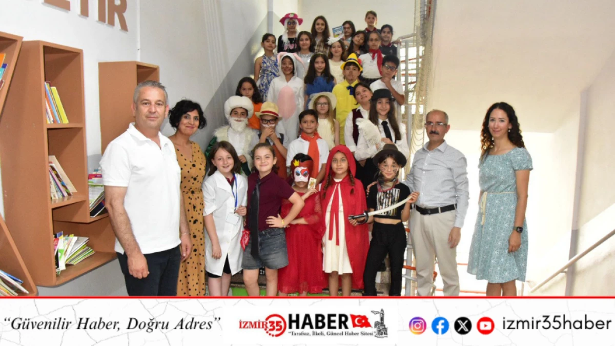 Manisa&rsquo;da &lsquo;Kitap Kahramanları Canlanıyor&rsquo; etkinliği d&uuml;zenlendi.