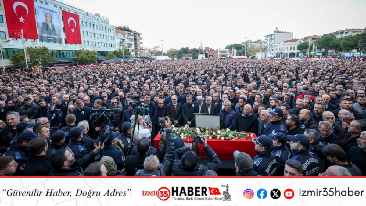 MANİSA&rsquo;DA ON BİNLERCE KİŞİ G&Uuml;LŞAH DURBAY&rsquo;A VEDA