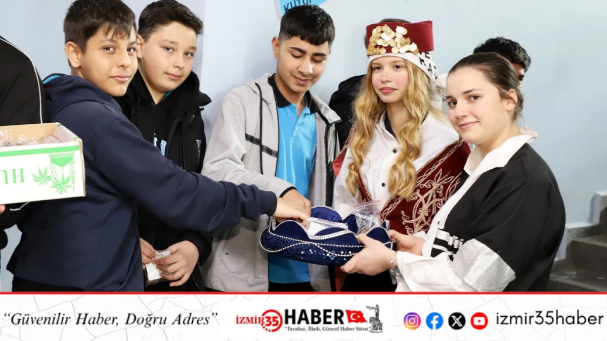 Manisa&rsquo;da Polinas Anadolu Lisesi Ramazan ayının gelişi dolayısıyla karşılama programı d&uuml;zenlendi.