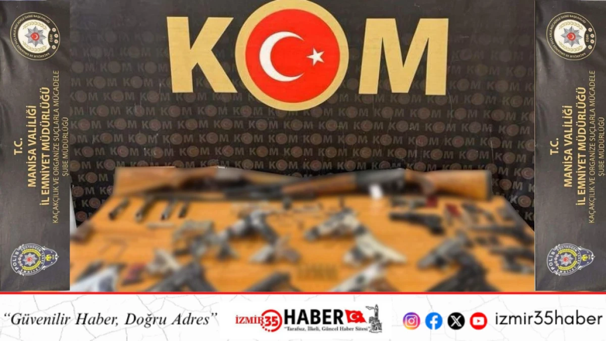 Manisa'da silah tacirlerine ge&ccedil;it yok