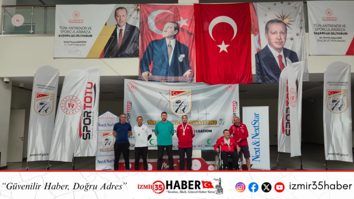 Manisalı para atıcı Samet Ak&ccedil;a&rsquo;dan T&uuml;rkiye Şampiyonası&rsquo;nda 3 madalya