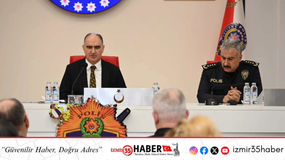 Manisa&rsquo;nın huzur ve g&uuml;venliği i&ccedil;in s&uuml;rd&uuml;r&uuml;len faaliyetler masaya yatırıldı.