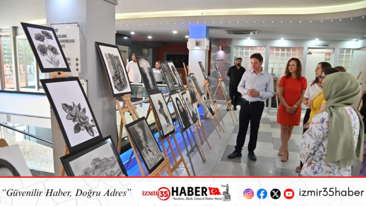  MASMEK Kursiyerlerinin El Emeği G&ouml;z Nuru Eserleri &lsquo;Bahar Sergisi&rsquo;nde Buluştu