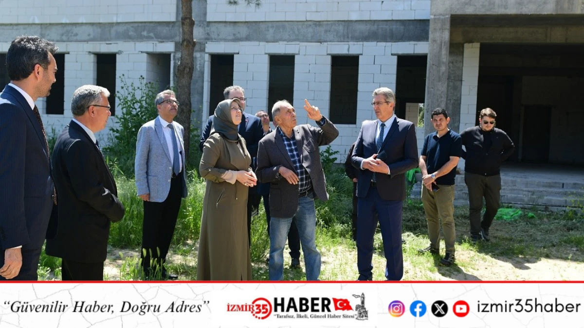 MCB&Uuml; Salihli MYO Yeni Binasında &Ouml;nemli AşamaTamamlandı