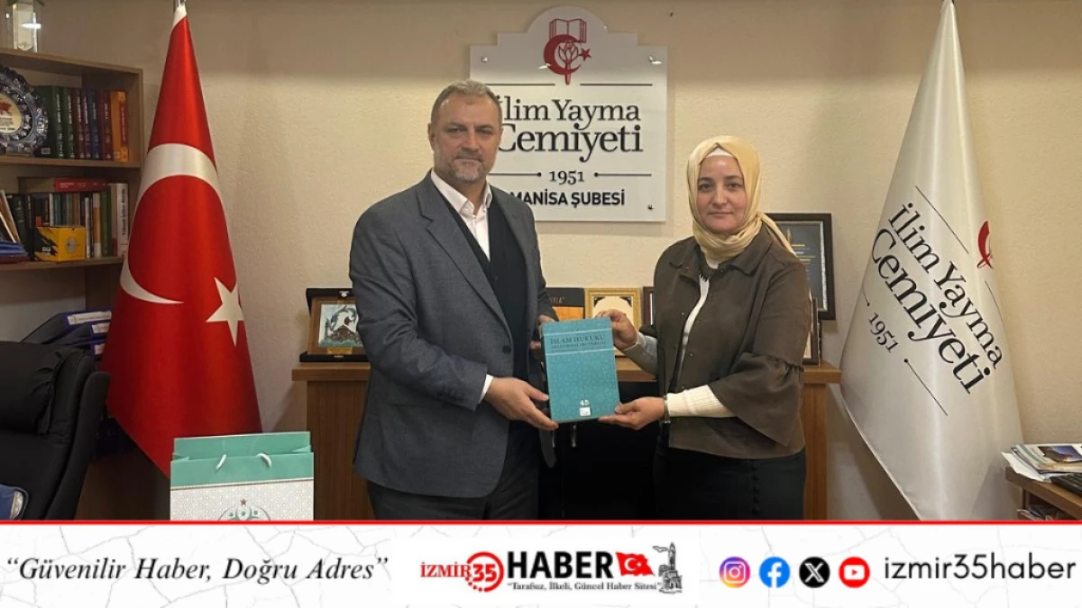 Mehir Vakfı  İlim Yayma Cemiyeti Manisa Şubesi&rsquo;ne nezaket ziyaretinde bulundu.