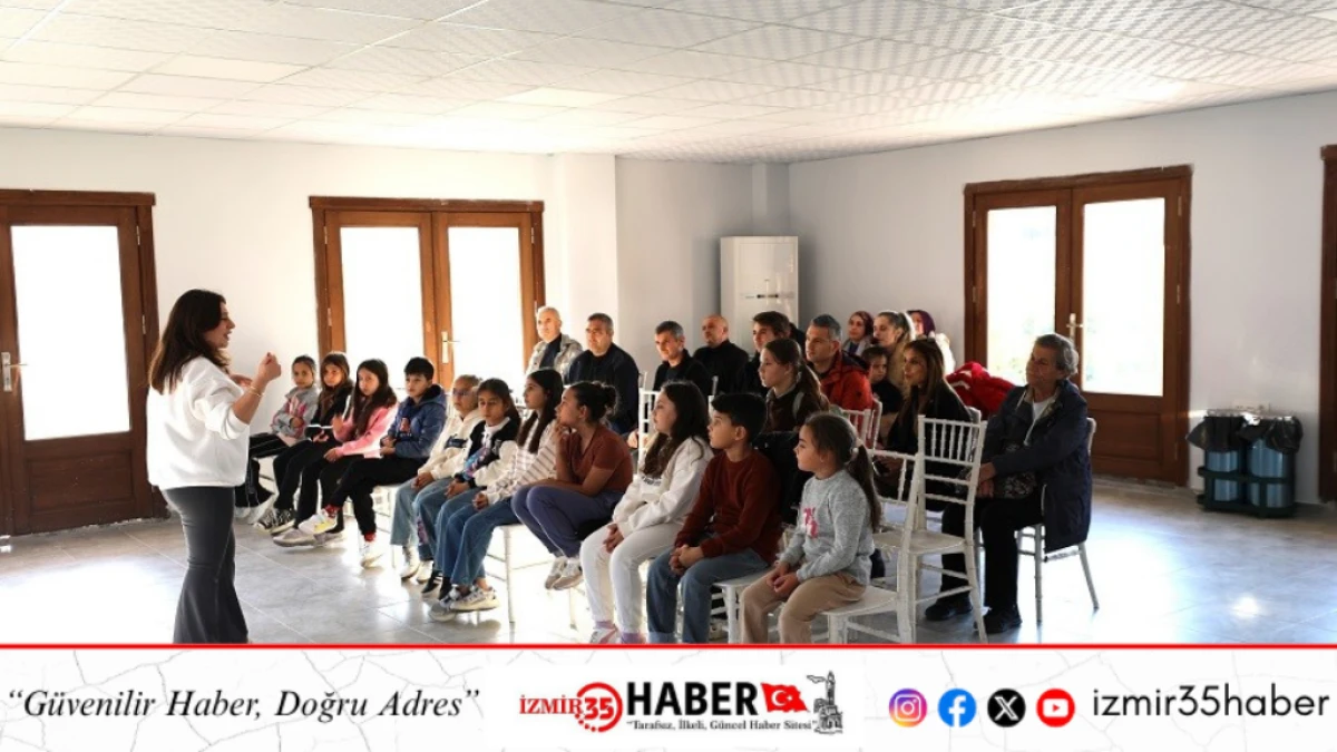 Menderes&rsquo;te &Ccedil;ocuklara Tiyatro Eğitimi