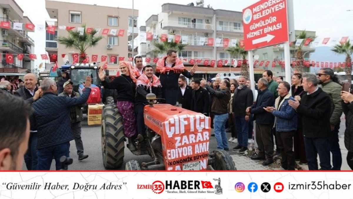 Menderes&rsquo;te Trakt&ouml;rl&uuml; &Uuml;retici Eylemi