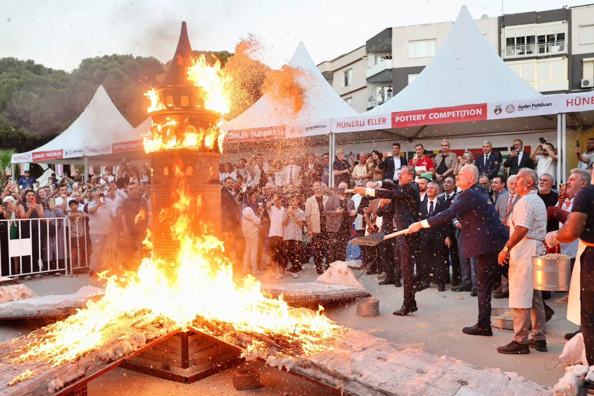Menemen &Ccedil;&ouml;mlek Festivaline muhteşem a&ccedil;ılış!