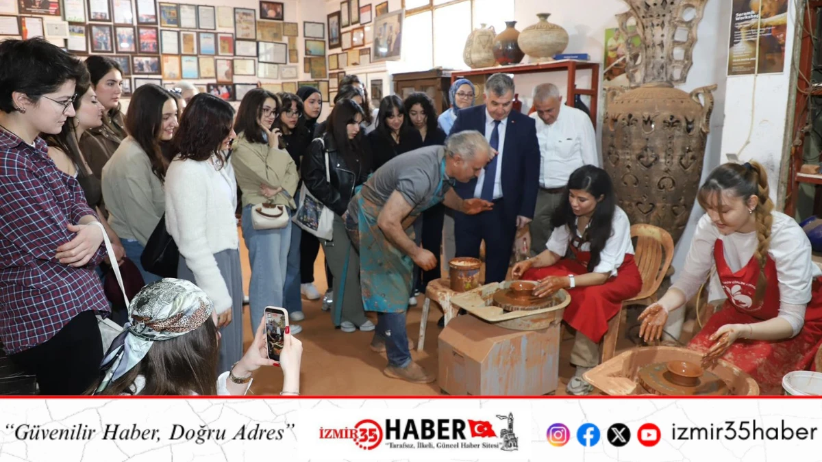 Menemen, geleceğin mimar ve restorasyon uzmanlarını ağırladı