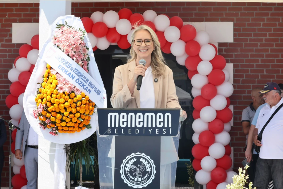 Menemen&rsquo;de dev a&ccedil;ılış