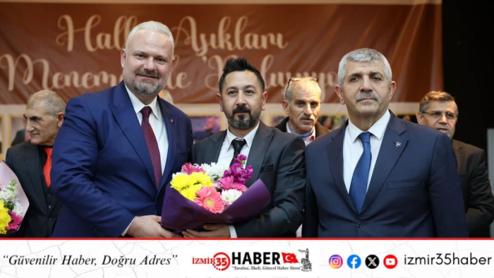 Menemen'de halk aşıkları ge&ccedil;idi!