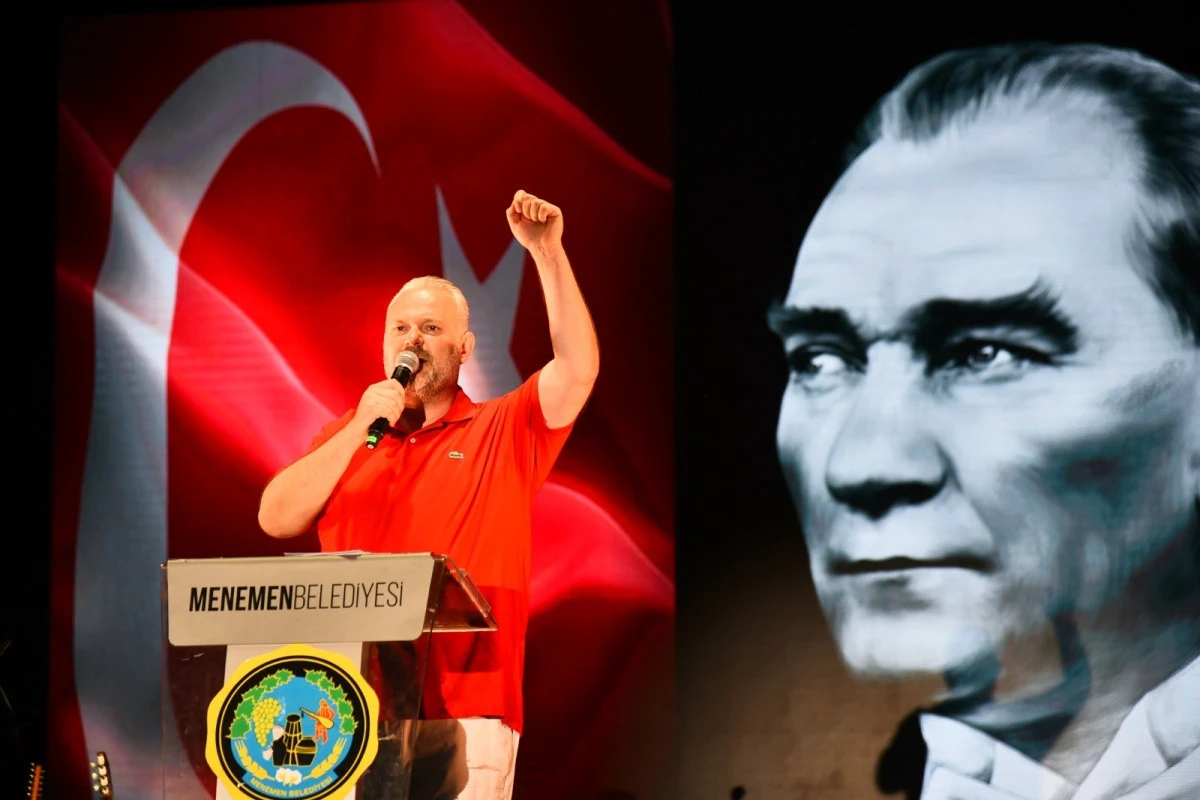  Menemen&rsquo;de kurtuluş coşkusu Sefo ile yaşanacak