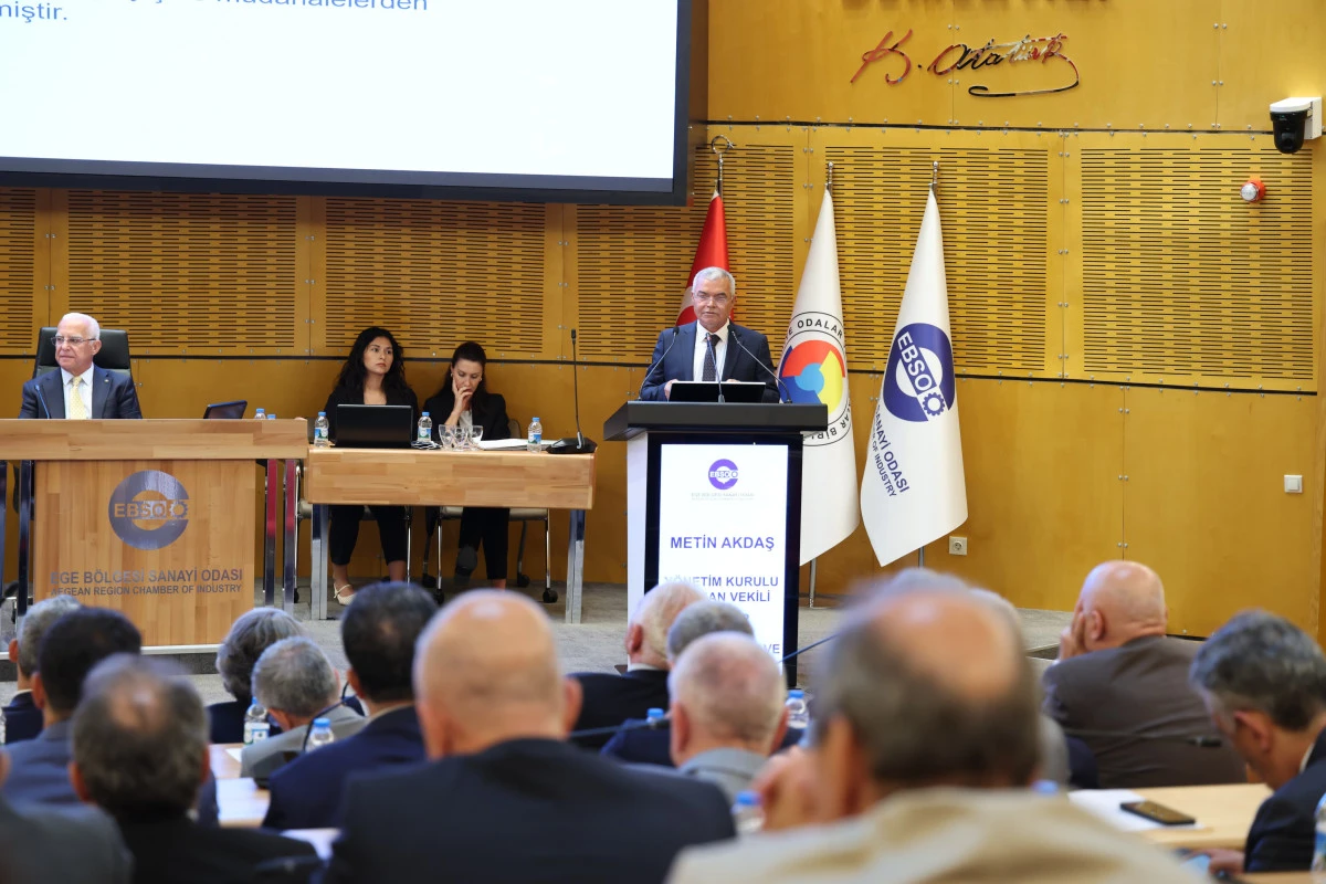 Metin Akdaş&rsquo;tan EBSO&rsquo;ya Duygusal Veda:
