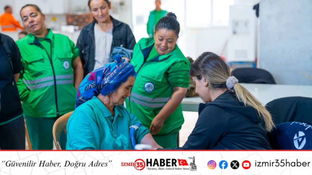 MİLAS BELEDİYESİ PERSONELLERİNE YÖNELİK SAĞLIK TARAMASI GERÇEKLEŞTİRİLDİ