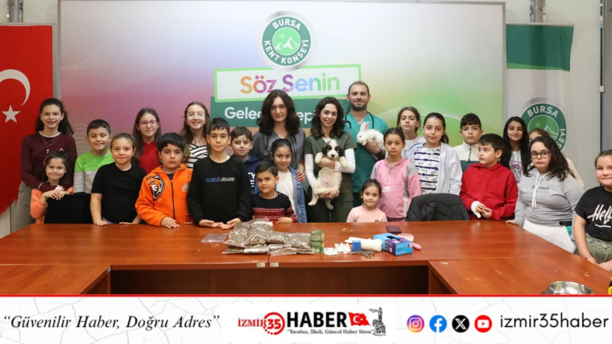 MİNİK VETERİNERLER GÖREV BAŞINDA