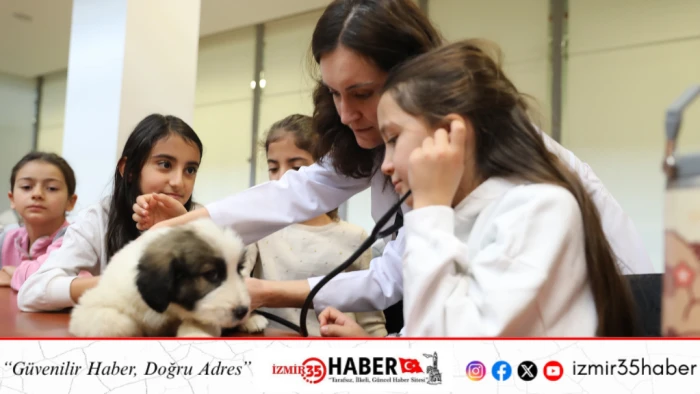 MİNİK VETERİNERLER GÖREV BAŞINDA