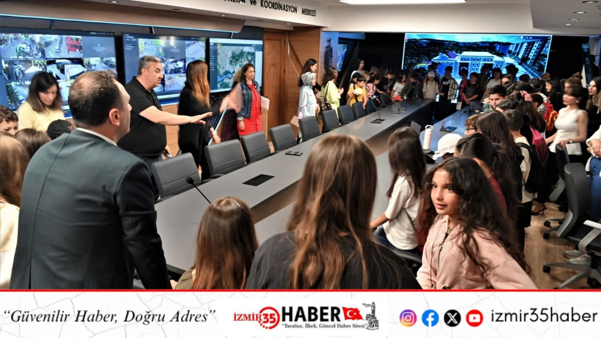 Miniklerden Bornova Belediyesi&rsquo;ne ziyaret