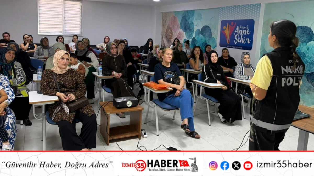 Narkotik polisinden annelere eğitim