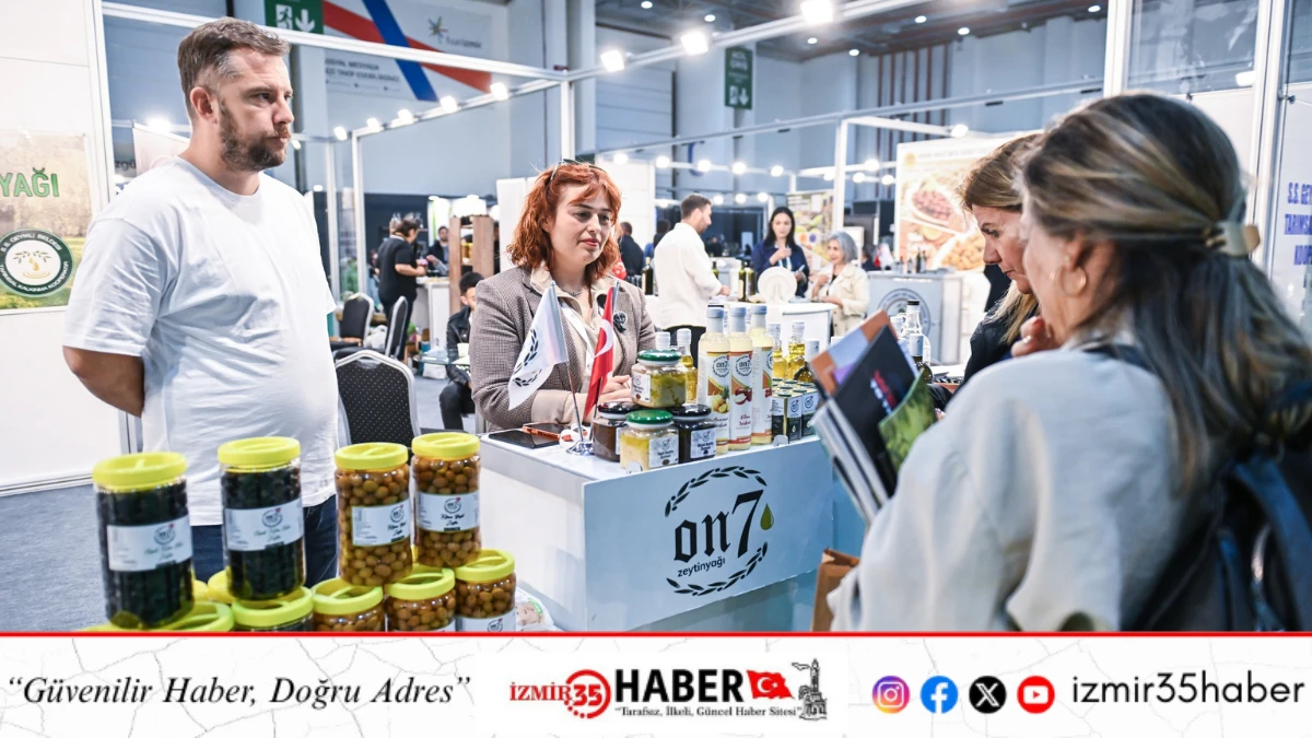  Olivtech Fuarı'nda Ege'nin gastronomik mirası keşfe &ccedil;ıkıyor 