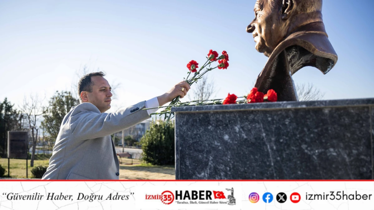 &Ouml;l&uuml;m&uuml;n 14. Yılında Bornova&rsquo;da Denktaş&rsquo;a Vefa