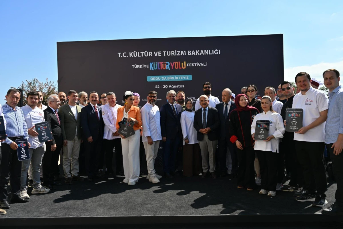 ORDU İLK KEZ T&Uuml;RKİYE K&Uuml;LT&Uuml;R YOLU FESTİVALİ&rsquo;NDE 