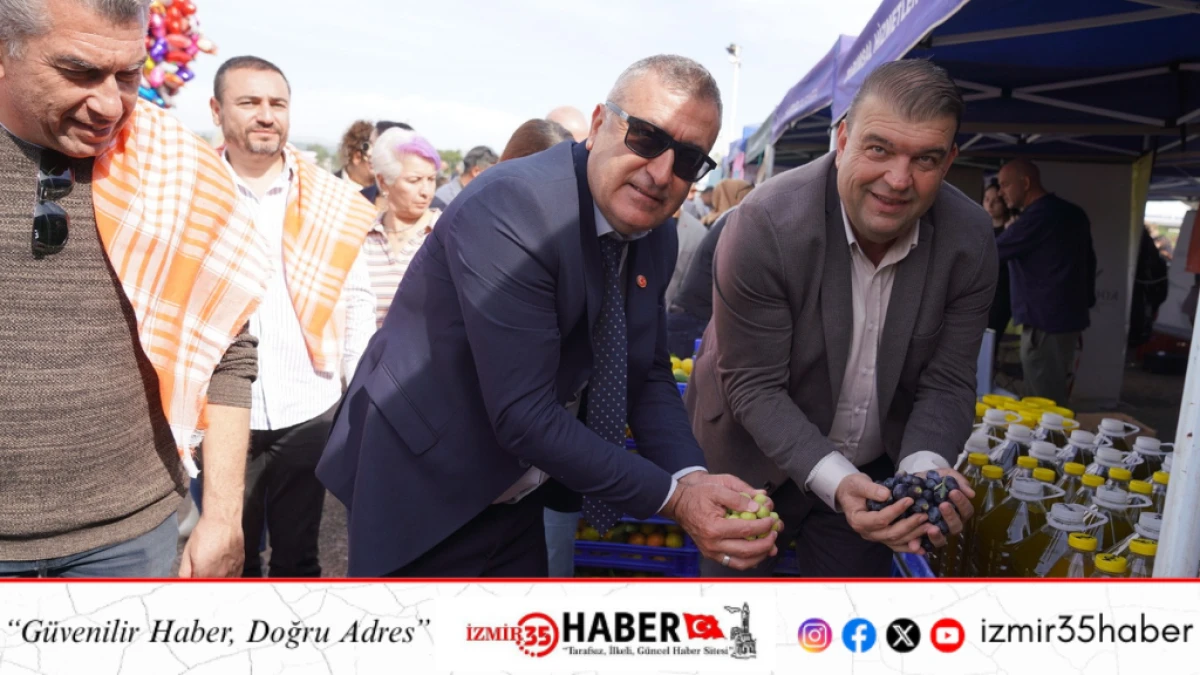 Orhanlı K&ouml;y&uuml; 2. Zeytin Hasadı Festivali coşkuyla başladı