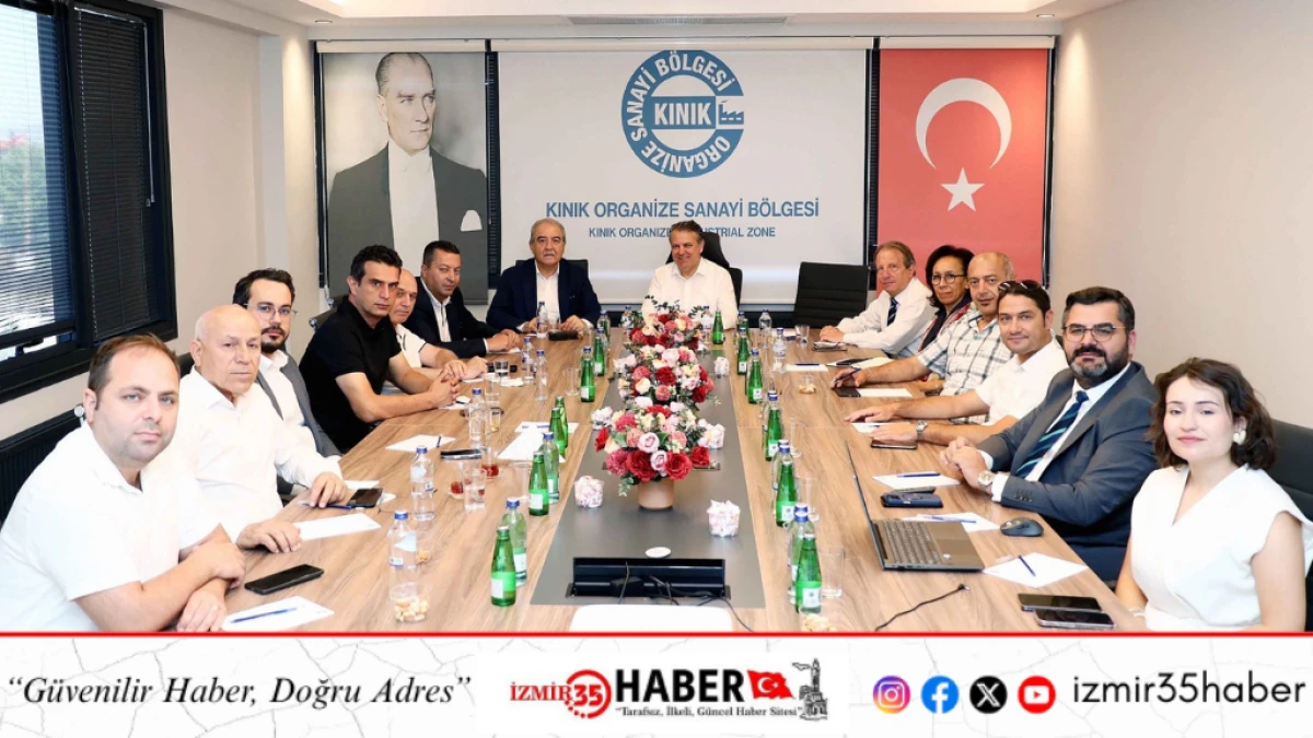 OSB M&uuml;d&uuml;rleri Kınık OSB Ev Sahipliğinde Buluştu