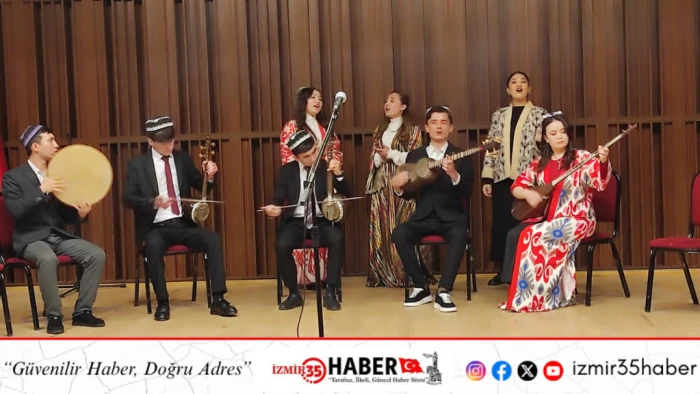 &Ouml;zbek ezgileri Ege &Uuml;niversitesinde yankılandı