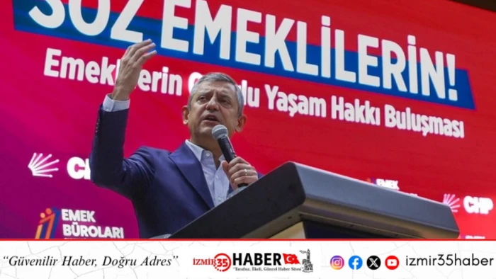 &Ouml;zg&uuml;r &Ouml;zel: &ldquo;Emekli artık zam değil; sandık istiyor&rdquo;
