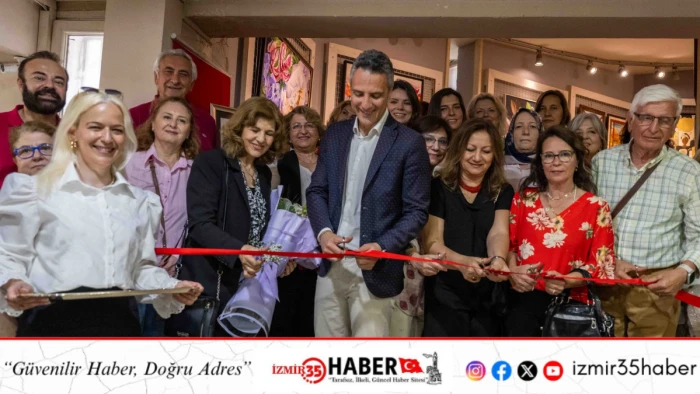 Paletimdeki Renkler sergisi sanatseverlerle buluştu