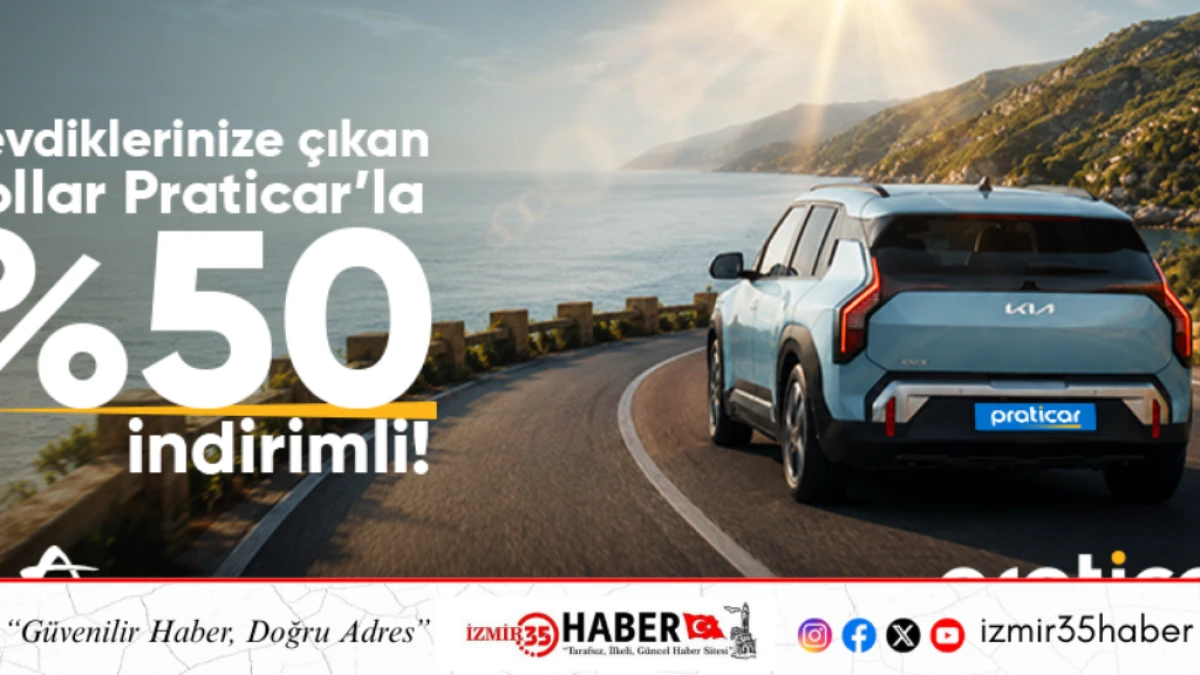 PRATİCAR&rsquo;DAN ARA&Ccedil; KİRALA Y&Uuml;ZDE 50 İNDİRİMİ YAKALA!