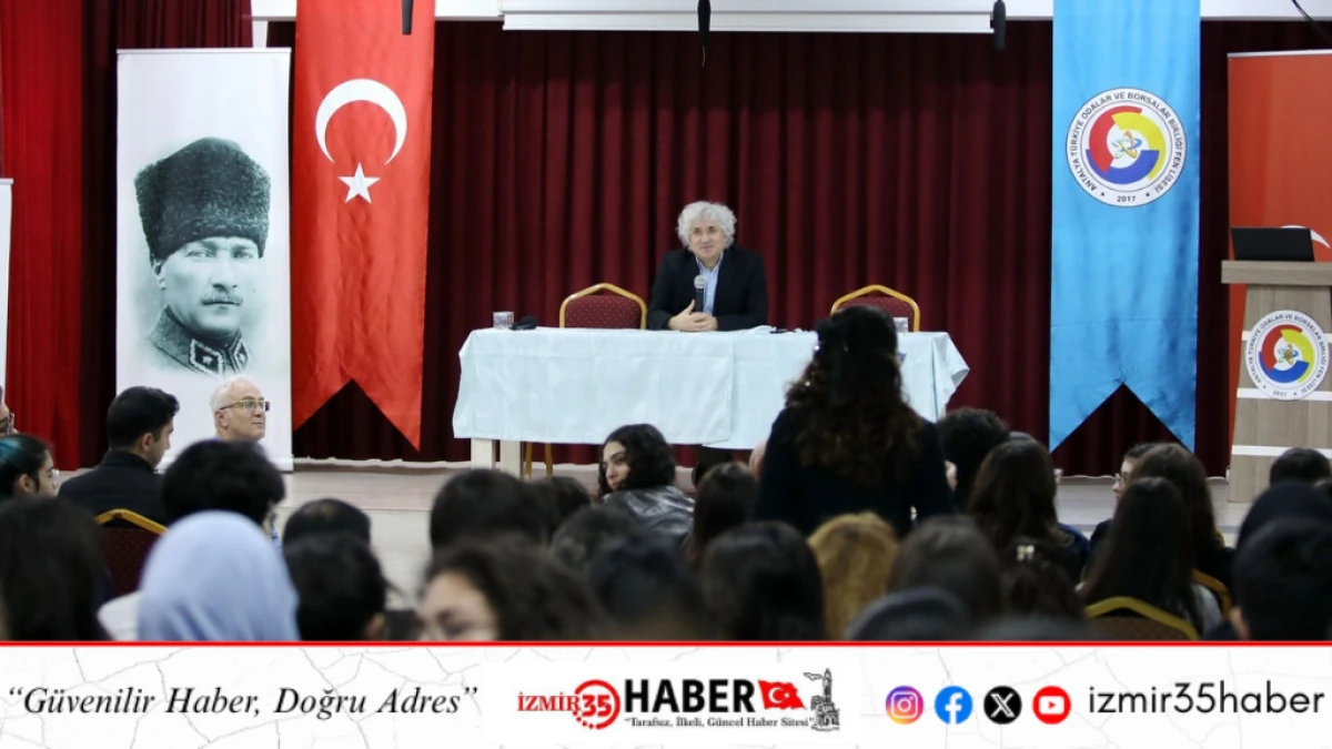 Prof. Dr. Ömer Özkan, TOBB Fen Lisesi Öğrencileriyle Bir Araya Geldi