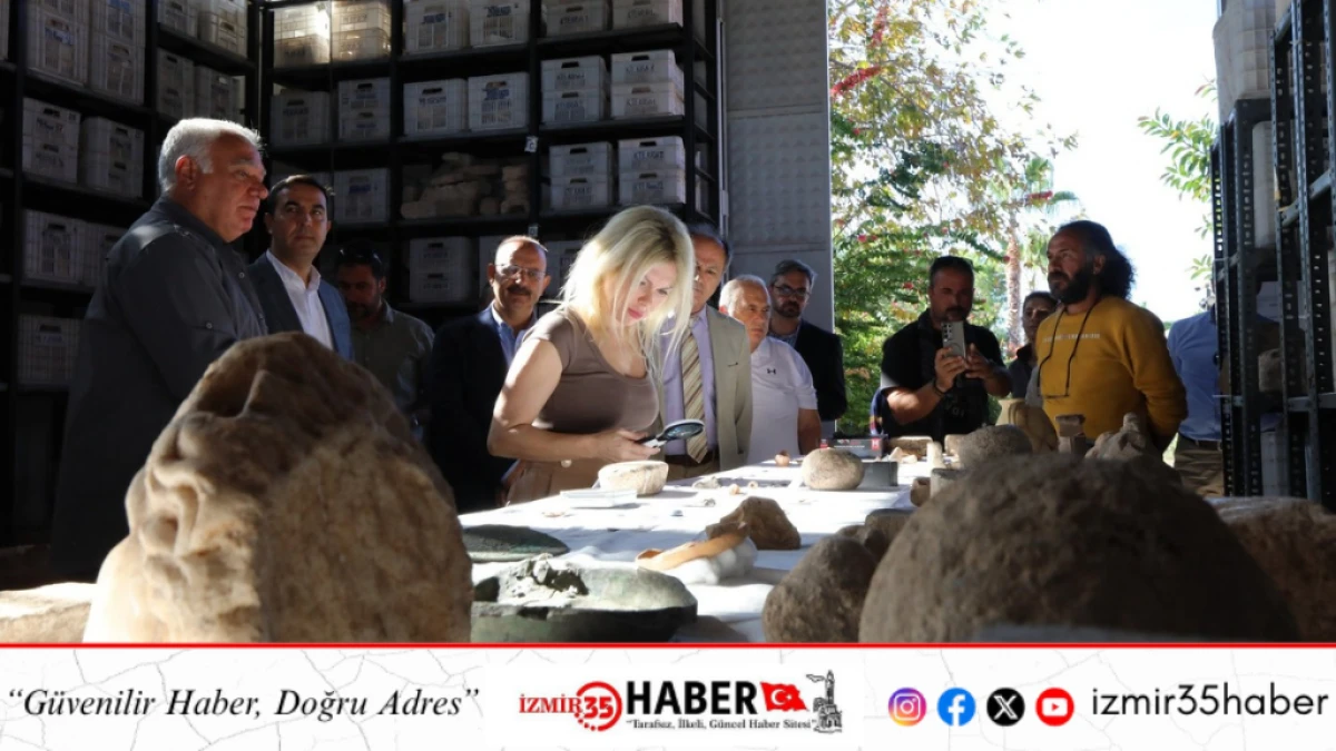 Rektör Özkan Patara Antik Kenti’nde İncelemelerde Bulundu