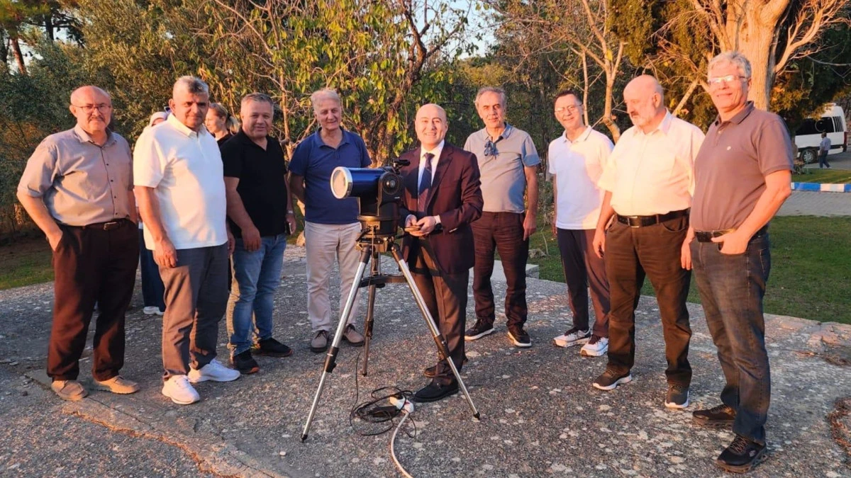 Rekt&ouml;r Prof. Dr. Alcı, G&ouml;zlemevini ziyaret etti