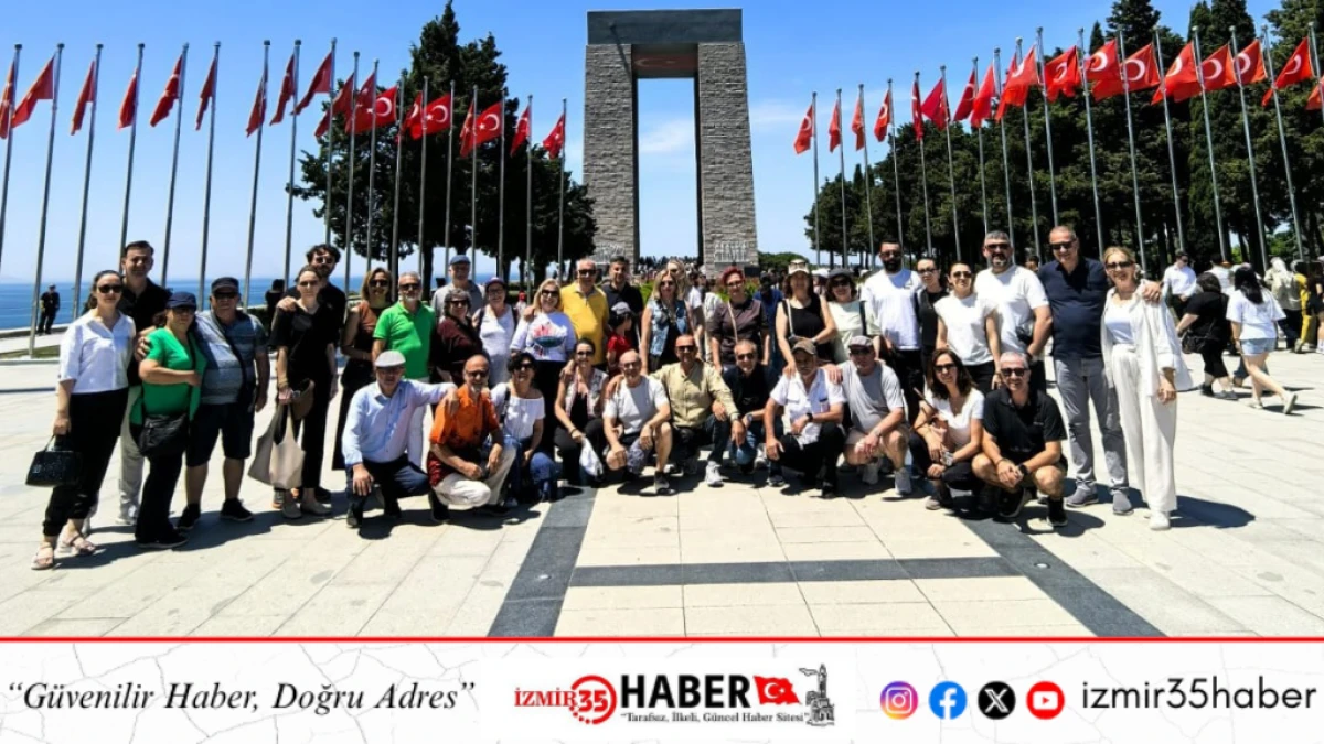 Salihlili iş insanları &Ccedil;anakkale Zaferi&rsquo;nin kazanıldığı topraklarda