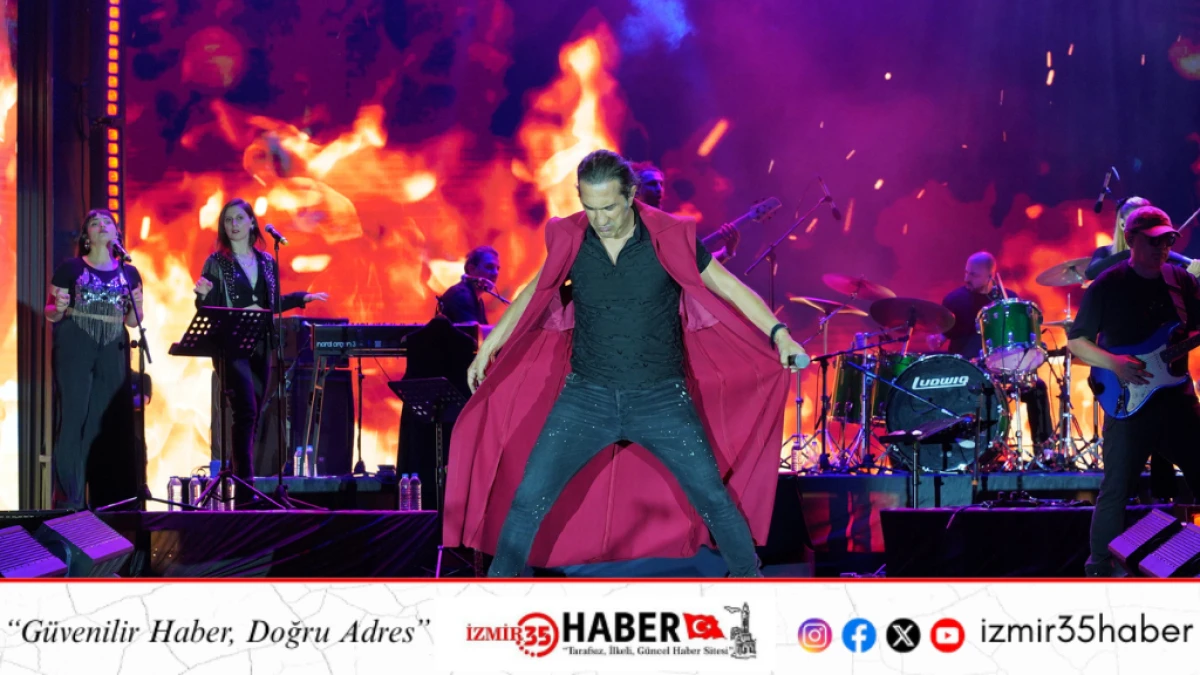 SAMSUN, KIRA&Ccedil; İLE ROCK M&Uuml;ZİĞİN COŞKUSUNA ORTAK OLDU