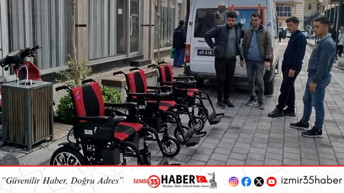 Saruhanlı Belediyesi&rsquo;nden Engelli Vatandaşlara Ak&uuml;l&uuml; Tekerlekli Sandalye Desteği