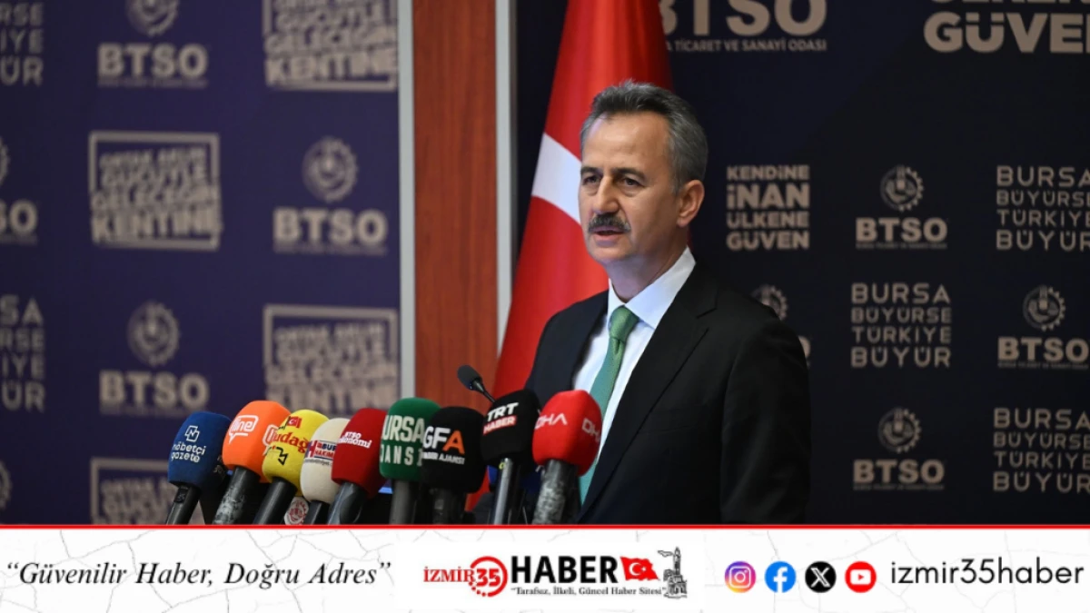 Savunma Sanayi Başkanı Prof. Dr. G&ouml;rg&uuml;n Bursa İş D&uuml;nyası İle Buluştu