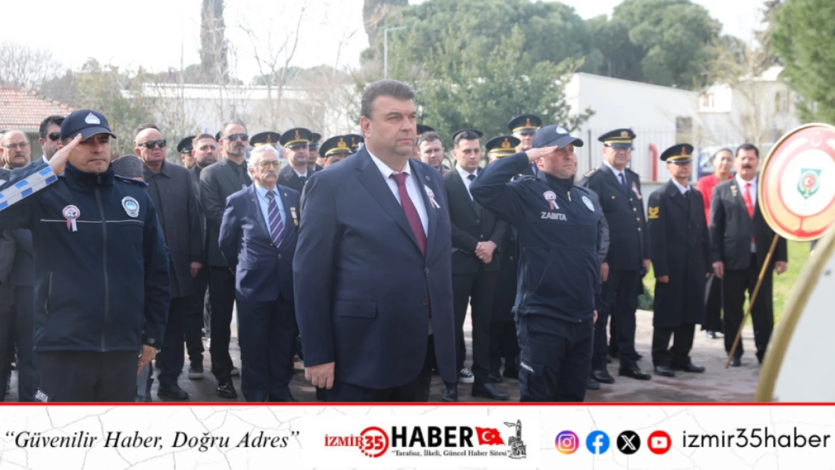 Seferihisar'da &Ccedil;anakkale Şehitleri anıldı 