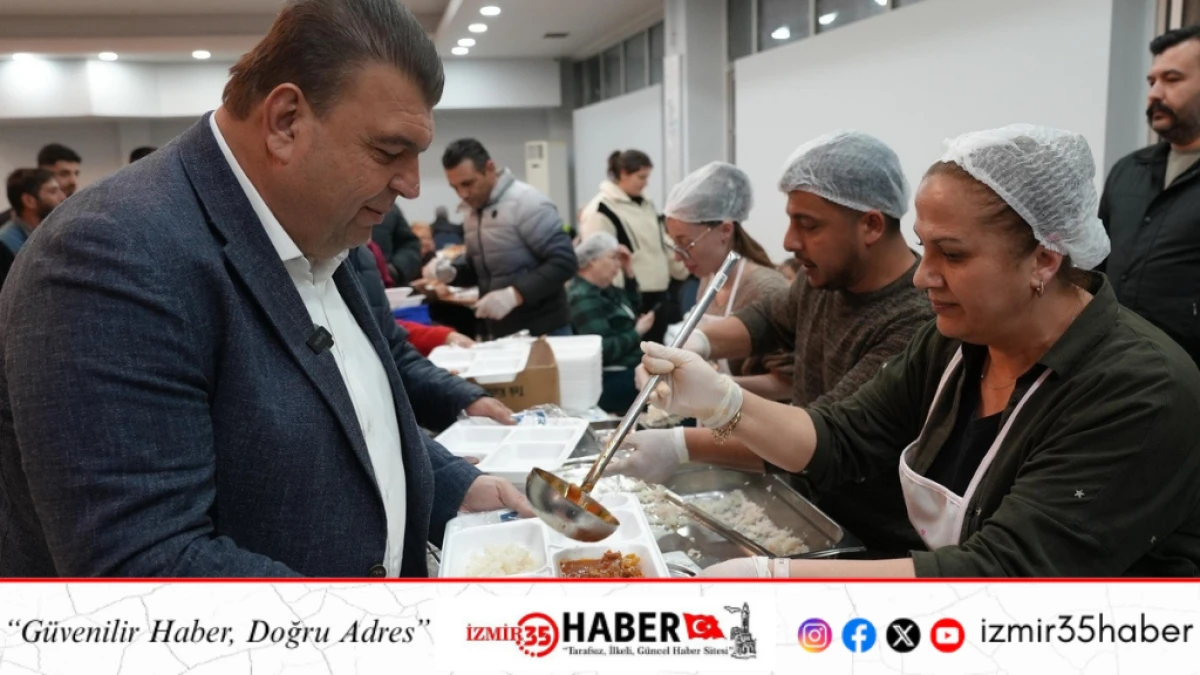 Seferihisar&rsquo;da Ramazan dayanışması ilk iftarla başladı