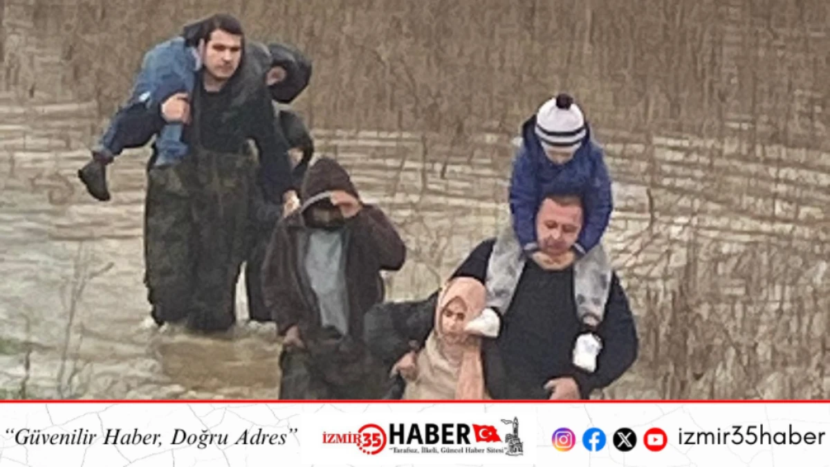 Selde Mahsur Kalanların İmdadına B&uuml;y&uuml;kşehir İtfaiyesi Yetişti