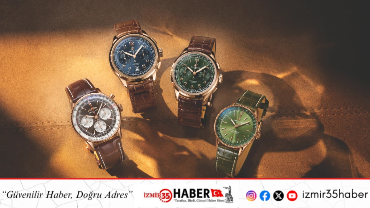 Sezonun Altın Kutlaması: Sınırlı Sayıda &Uuml;retilen Breitling Yılbaşı Kaps&uuml;l Koleksiyonu