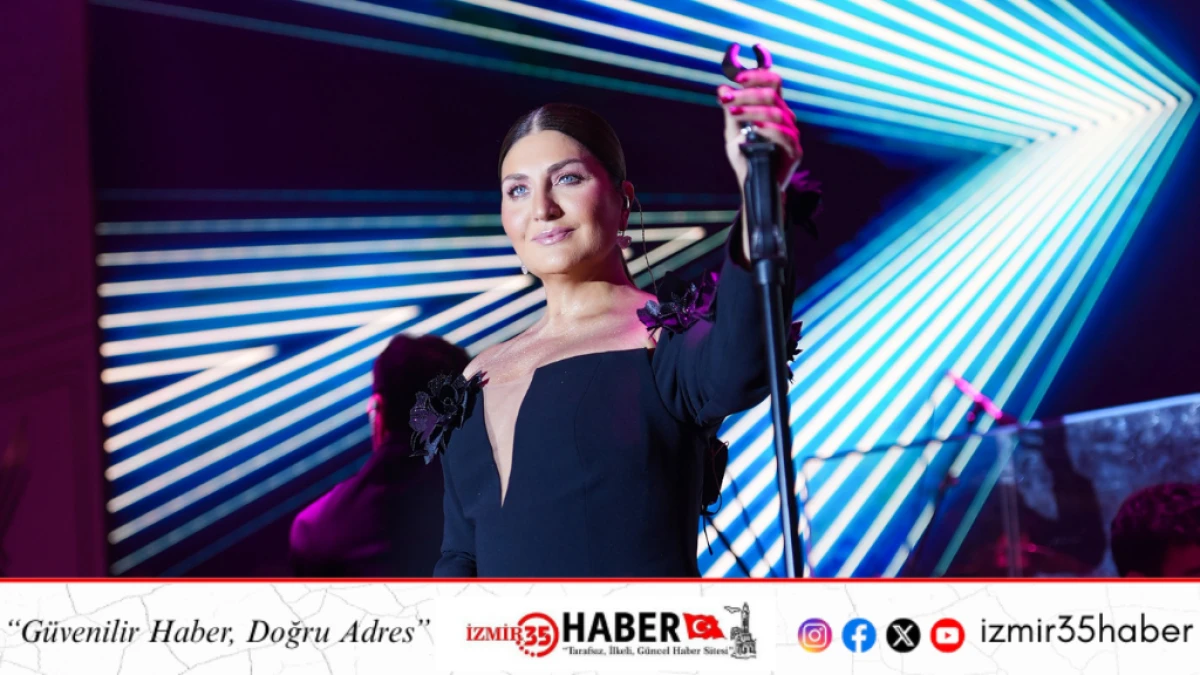 SİBEL CAN, KIBRIS GECESİNDE MÜZİK ZİYAFETİ SUNDU