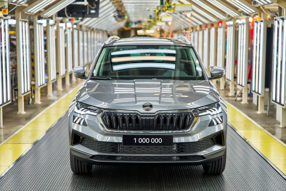 &Scaron;koda Karoq &Uuml;retiminde 1 Milyonuncu Aracını Banttan İndirdi