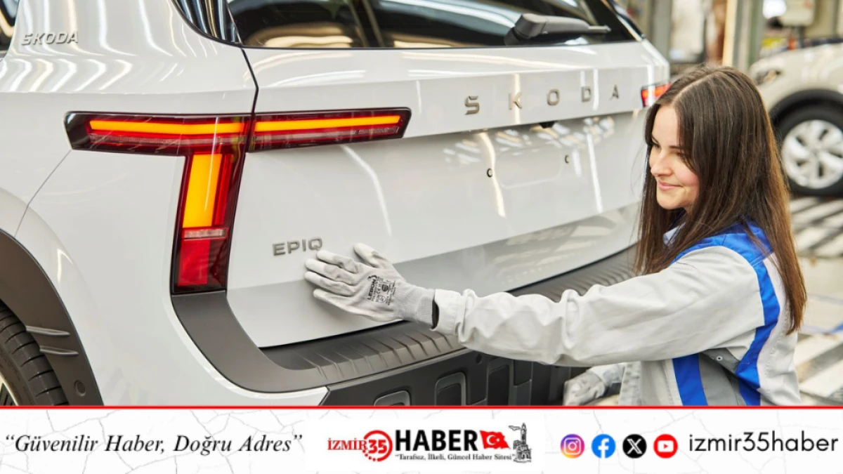 &Scaron;koda&rsquo;nın Yeni Elektrikli Modeli Epiq&rsquo;in &Uuml;retimi Başladı