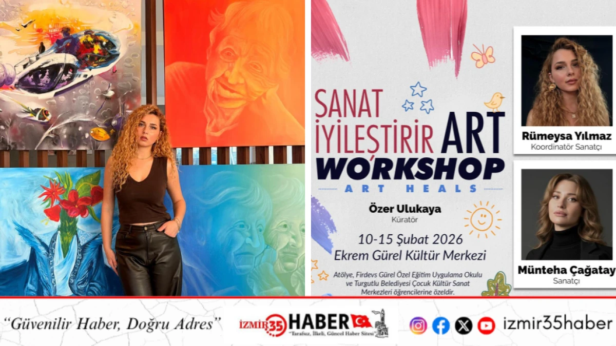 SMA Tip 2 hastası Feyyaz Alperen i&ccedil;in Turgutlu&rsquo;da sanatla dayanışma